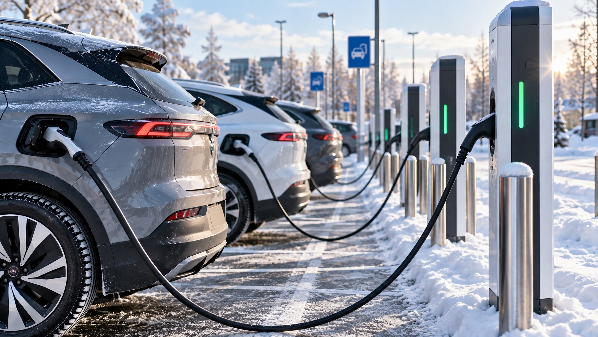 Sähköauton toimintamatka talvella Suomessa: opas